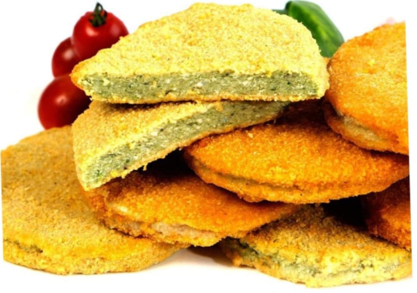 Medallón brócoli y queso